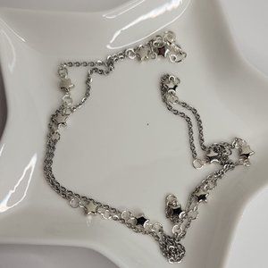 Mulifunction silver star mask Necklace